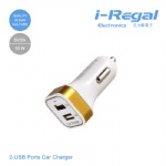 USB Car Charger DC 5V/2A output, DC 12V-24V input