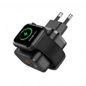 23W 3-in-1 Apple Watch Wireless Charging Gallium Nitride Fast Charging Head