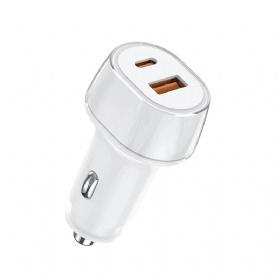 55W A+C Jelly plastic car charger