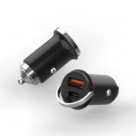 30W A+C Aluminum Car Charger