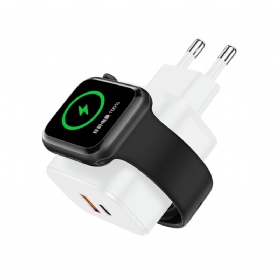 33W 3-in-1 AppleWatch Wireless Charging Gallium Nitride Fast Charging Head