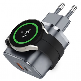23W 3-in-1 Samsung Watch Wireless Charging Gallium Nitride Fast Charging Head