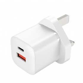 35W A+C Black and White Matte Mini Ice Cube Charger
