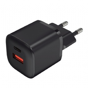 30W A+C黑白磨砂迷你小冰块充电器