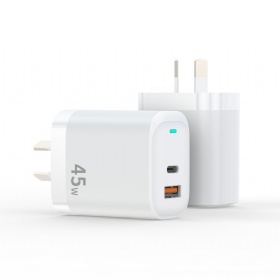45W A+C Spray painted frosted lamp display charger
