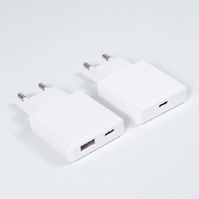 20W PD+QC EU standard plug CE/FCC charger