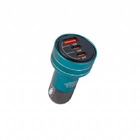 76W 2C1A Aluminum Car Charger