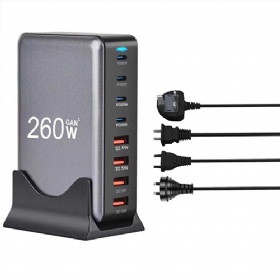 260W 4C4A Multi functional desktop charger