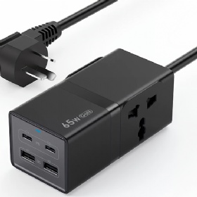 65W 2C2A  universal charger socket