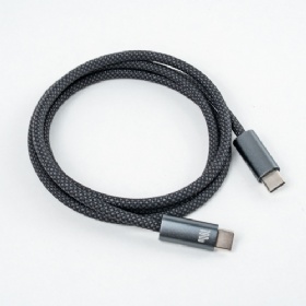 PVC+48 braided Cable with E-MARK Chip