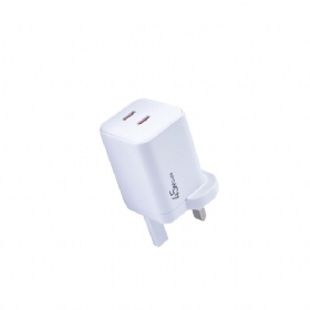 45W 2C UK Plug GaN Charger