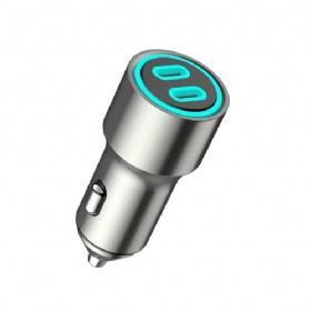 55W 2C Aluminum Car Charger