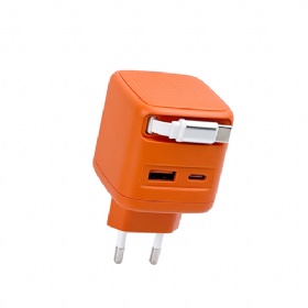 65W charger retractable cable