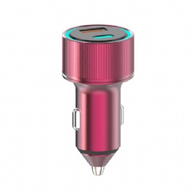 55W A+C Aluminum Car Charger